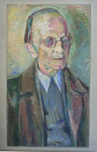 Ein Portrait von A.R.M. - in Öl gemalt von Curt Stoermer
